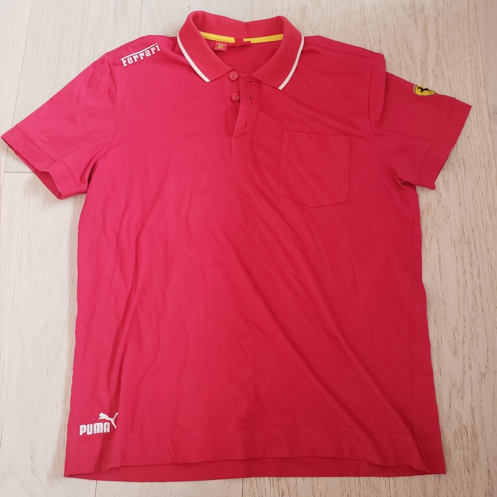 Ferrari Puma Polo Shirt